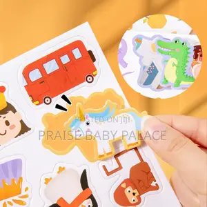 3d Children Stick on Alphabet Book