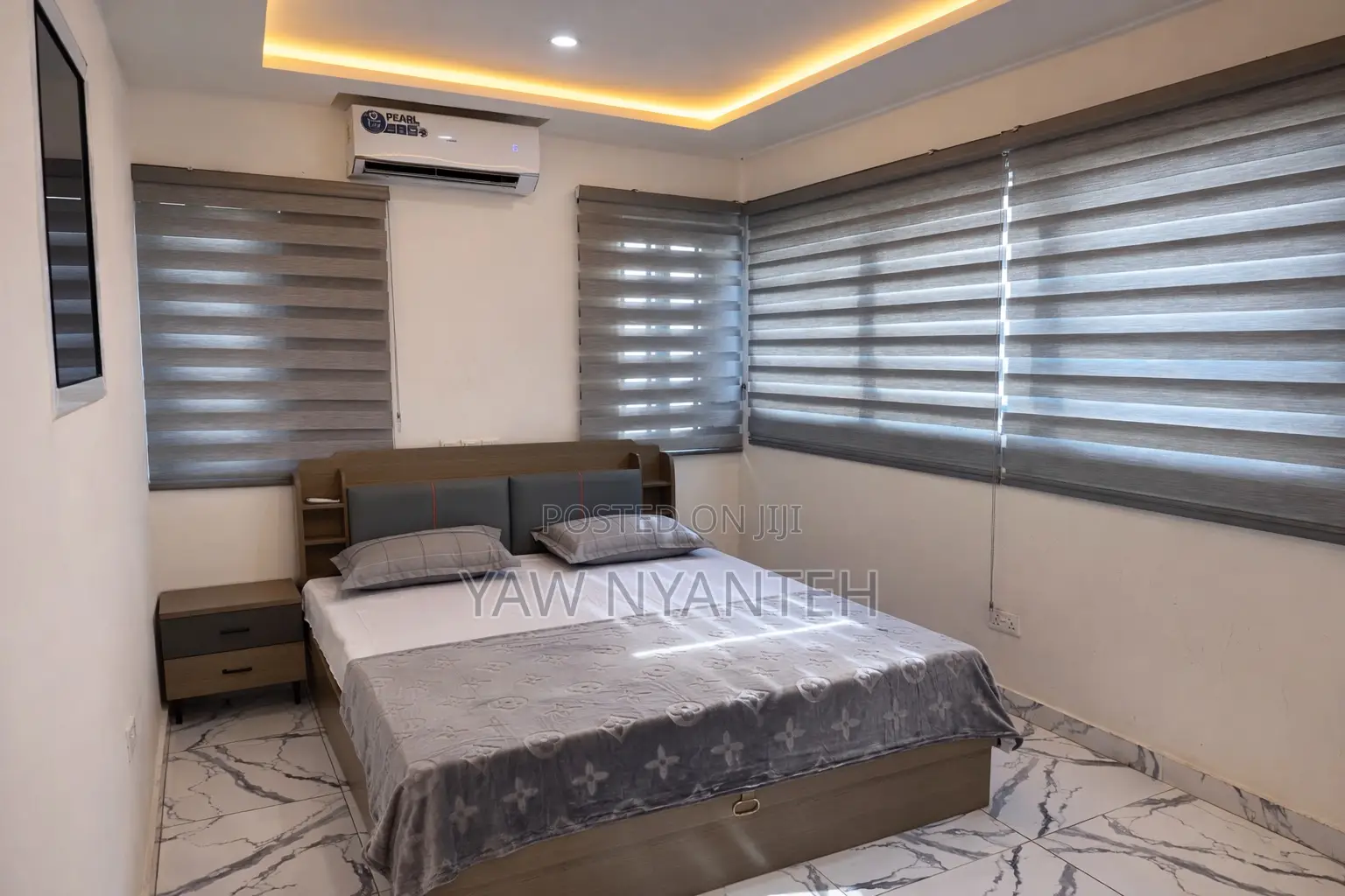 Furnished 1bdrm Apartment in La Nyanteh Apartment, East Legon for rent