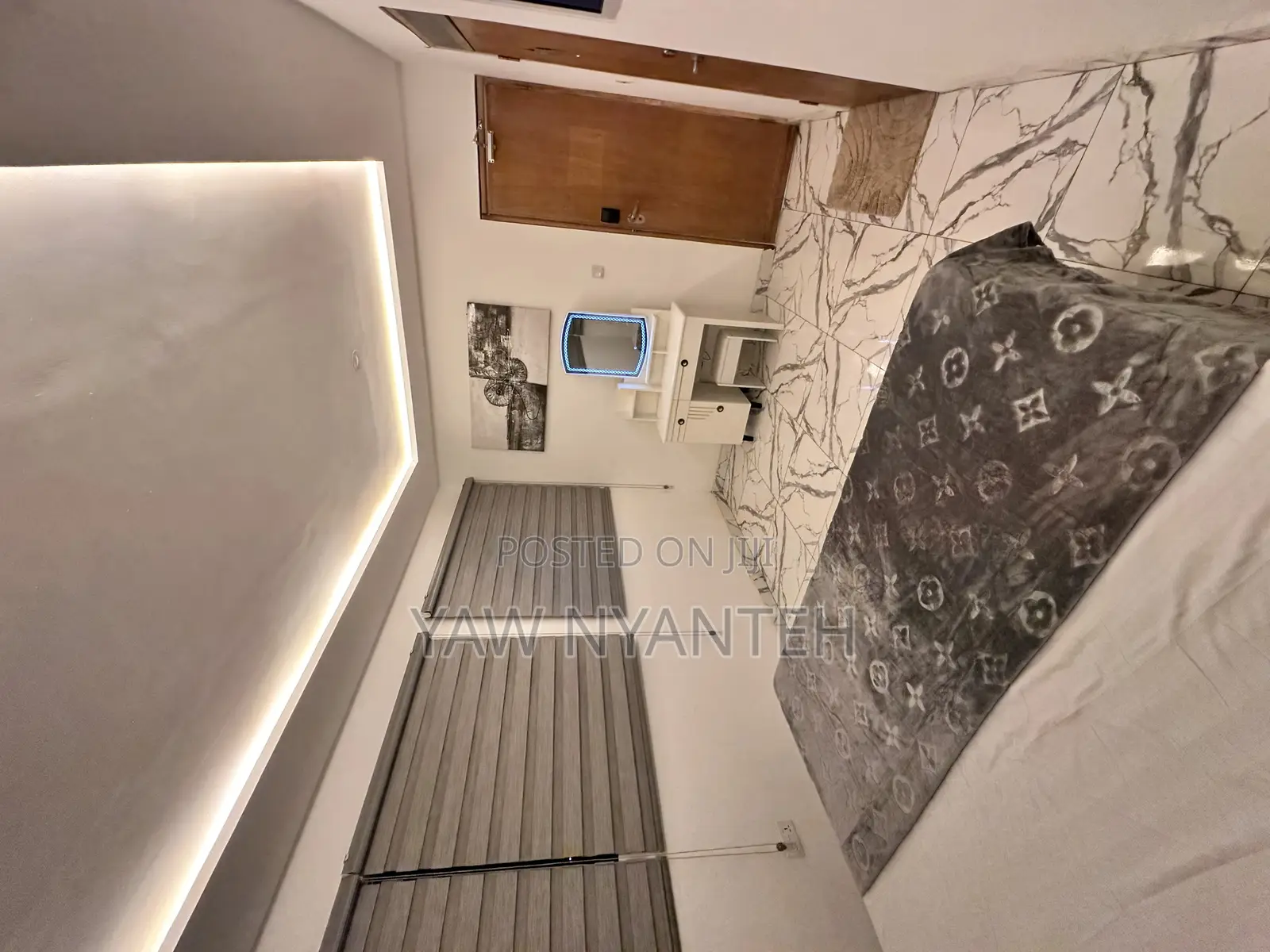 Furnished 1bdrm Apartment in La Nyanteh Apartment, East Legon for rent