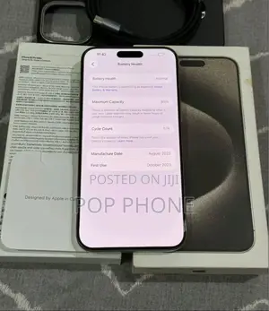 Apple iPhone 15 Pro Max 256 GB Silver