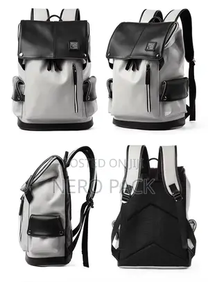 Mochila Leather Waterproof Backpack