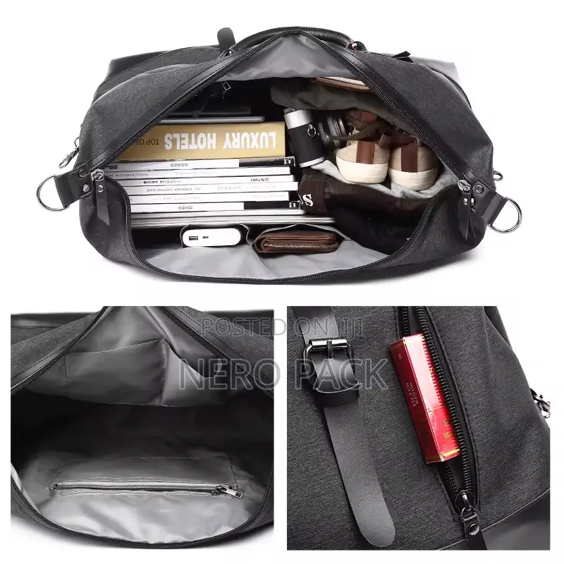 Large Capacity Travel Luggage Bag for Men’S, Duffle Bag.