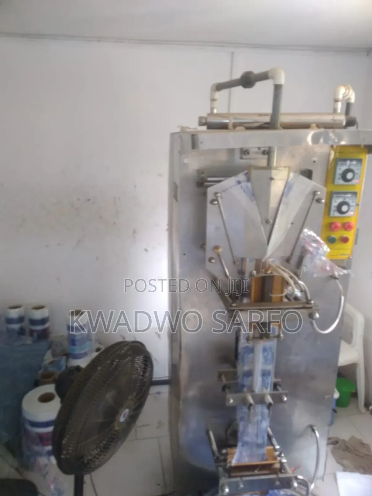 Sale of Satchet Pure Water Factory/Partnership