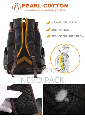Waterproof Leather Backpack