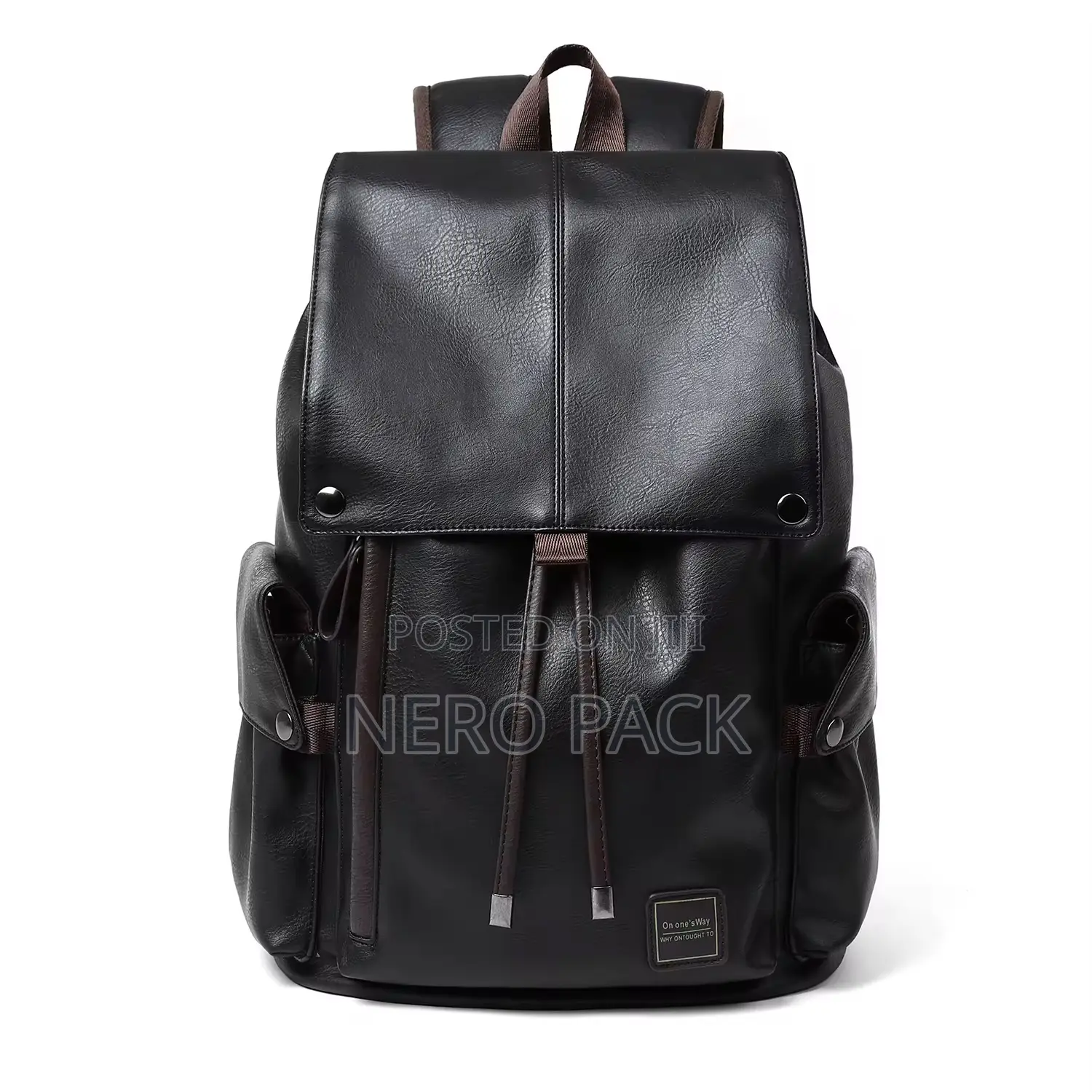 Waterproof Leather Backpack