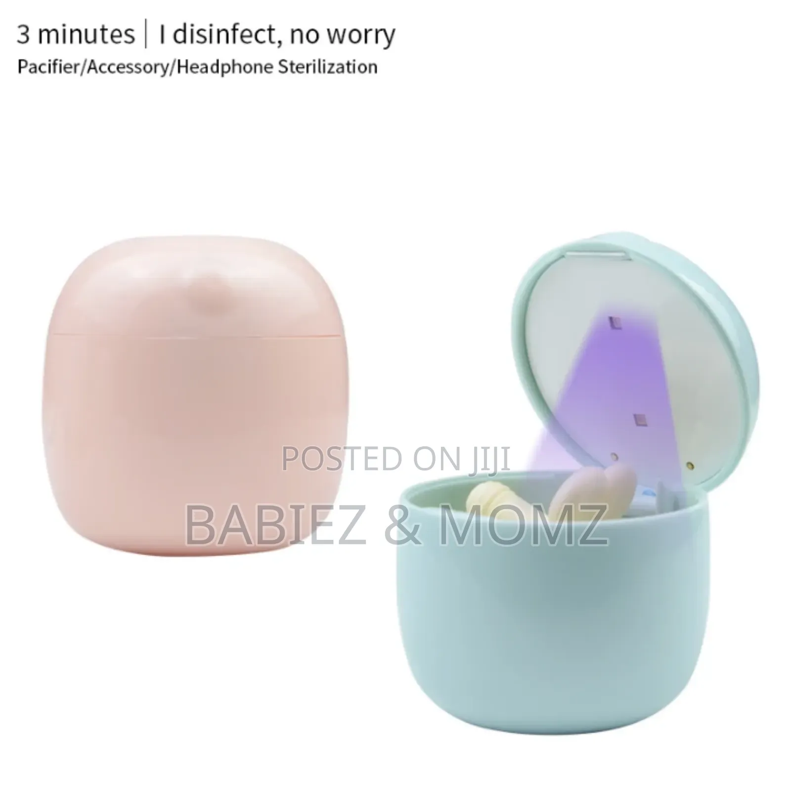 Rechargeable Uv Sterilizer Box; Portable Baby Pacifier Gadgetcleaner