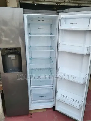 Neat Powerful Lg 500l Side-by-Side Refrigerator – Large Capacity.