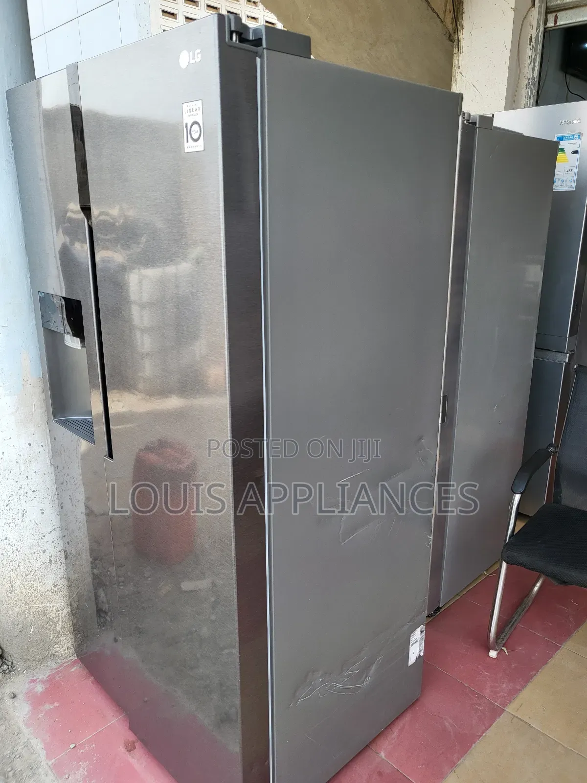 Neat Powerful Lg 500l Side-by-Side Refrigerator – Large Capacity.