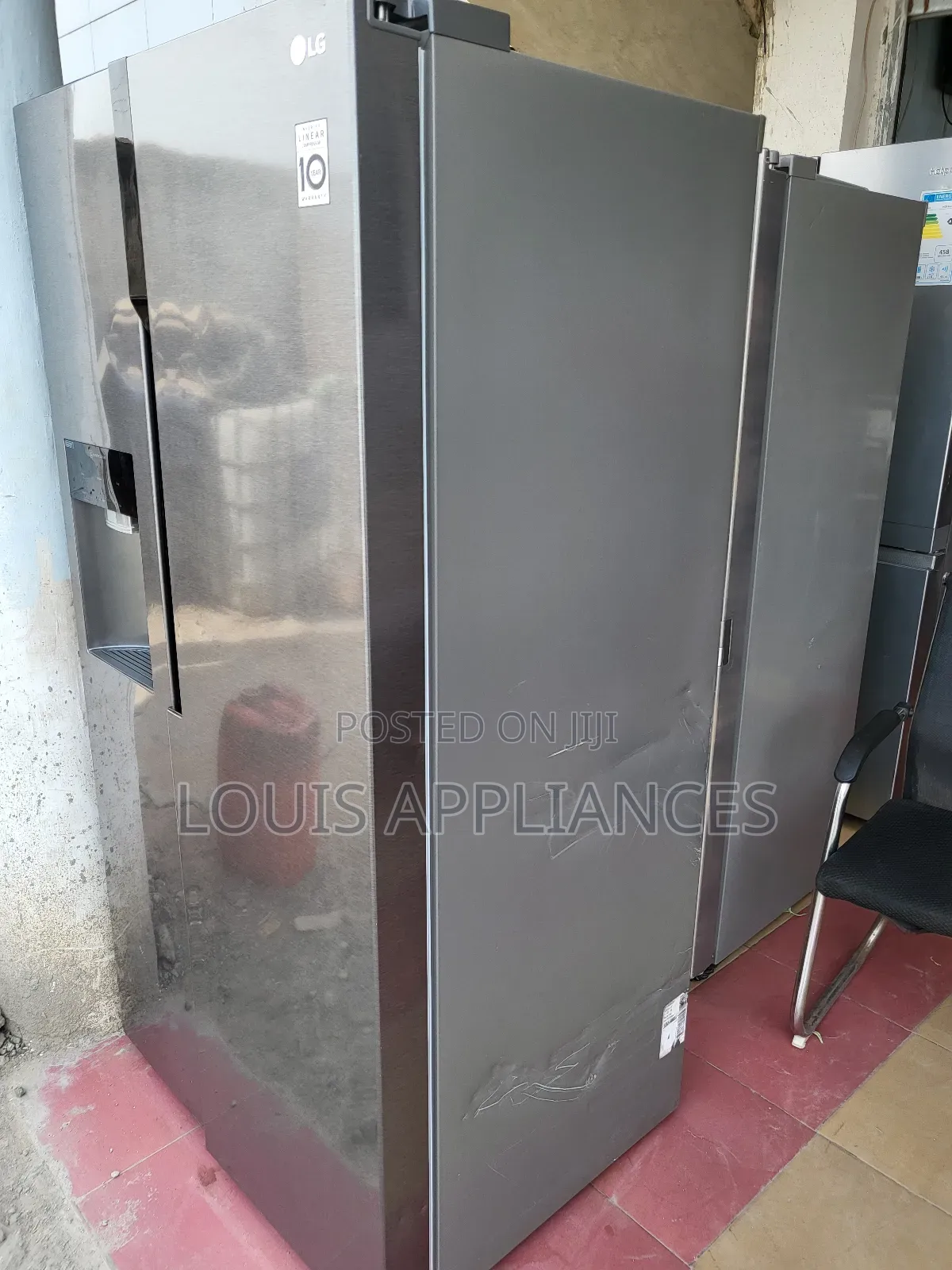 Neat Powerful Lg 500l Side-by-Side Refrigerator – Large Capacity.