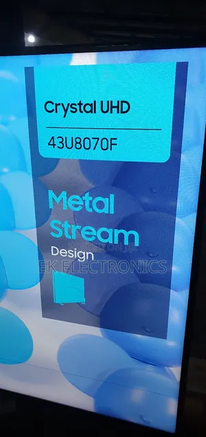 Samsung 43′′ Crystal Uhd Smart Tv (2025)–With Horizontal Line
