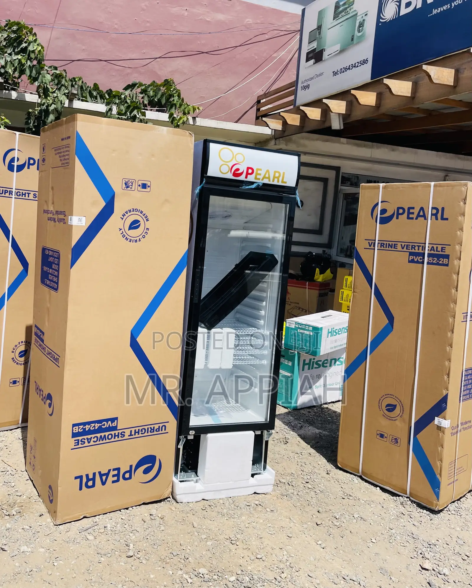 Purchase Pearl PVC-424. 330l Single Door Display Refrigerator