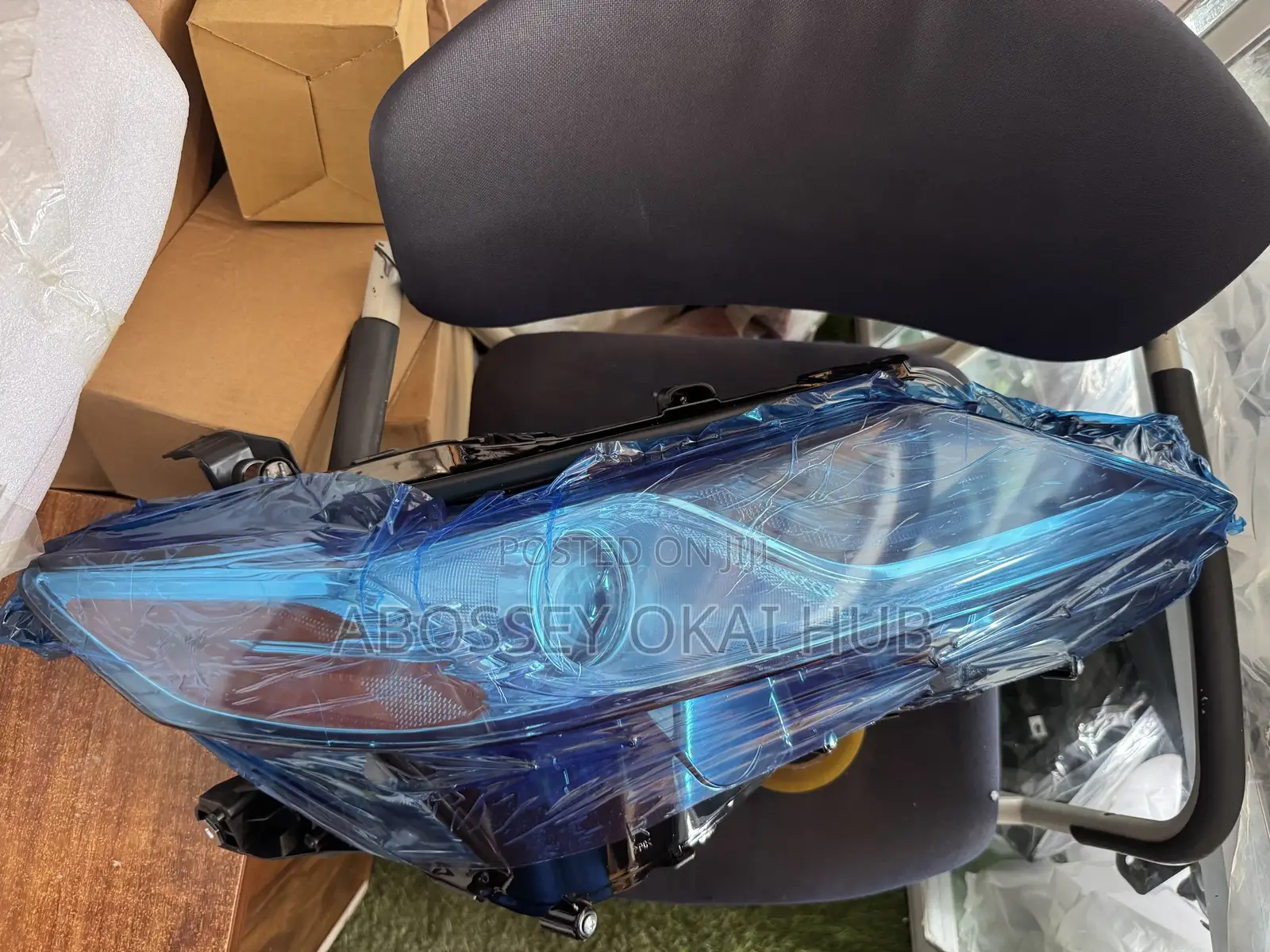 Camry 2018 Led Headlight Chrome Integrated