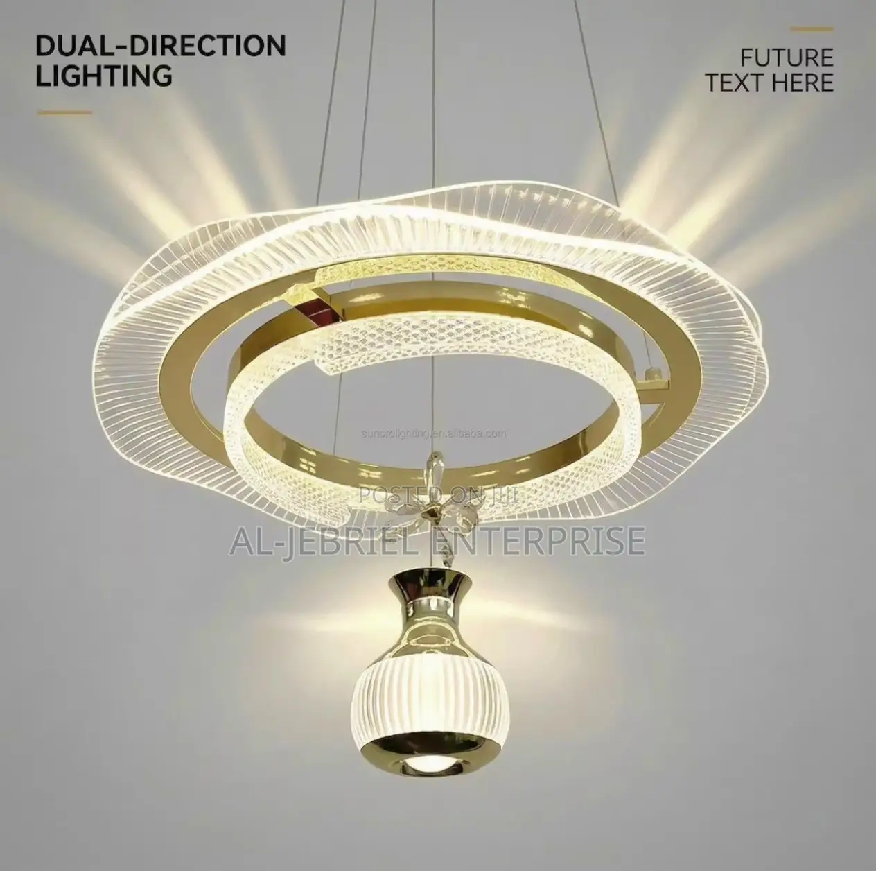 Elegant Dual-Direction Led Chandelier