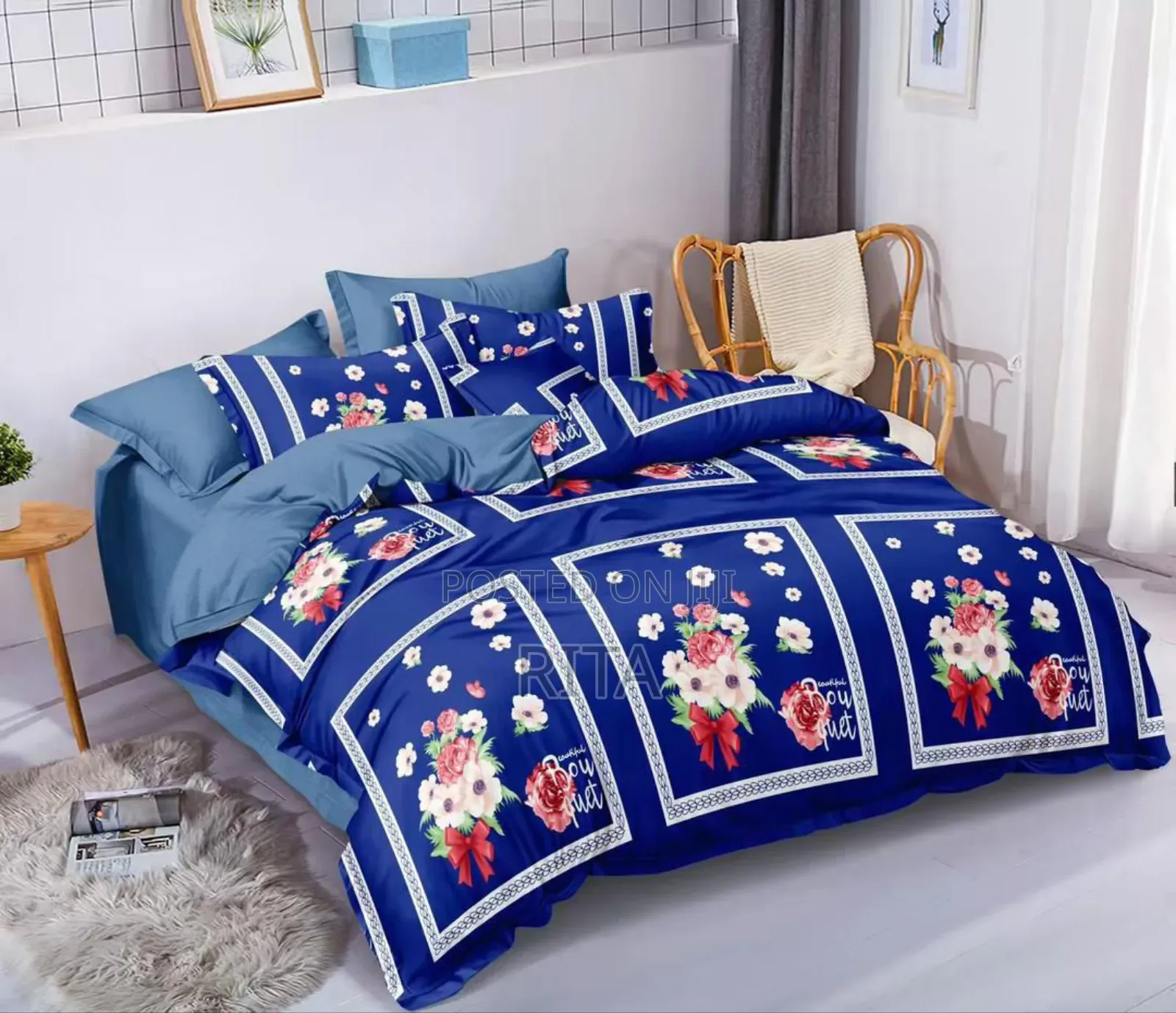 Quality 4 Pieces Set Bedsheet
