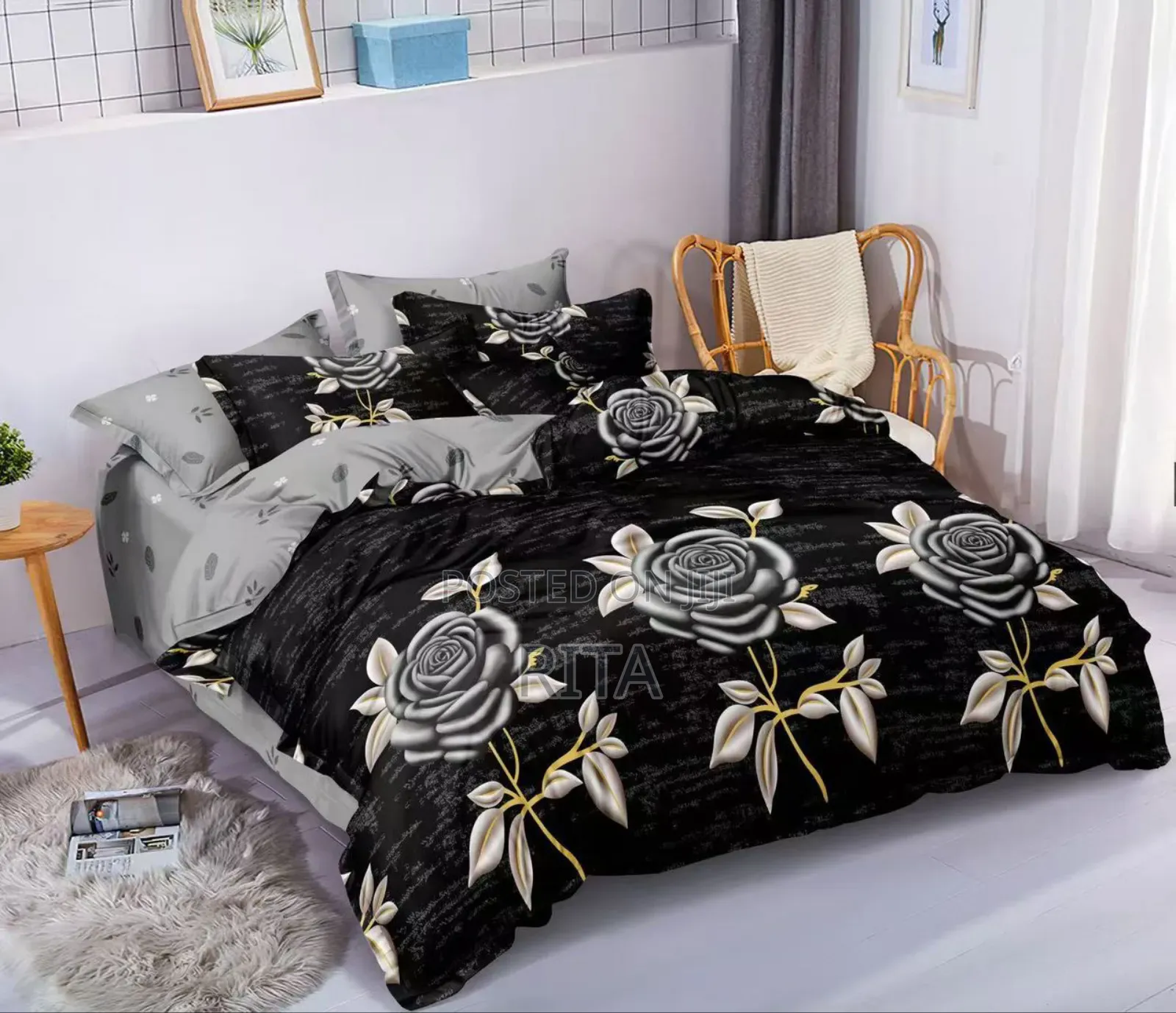 Quality 4 Pieces Set Bedsheet