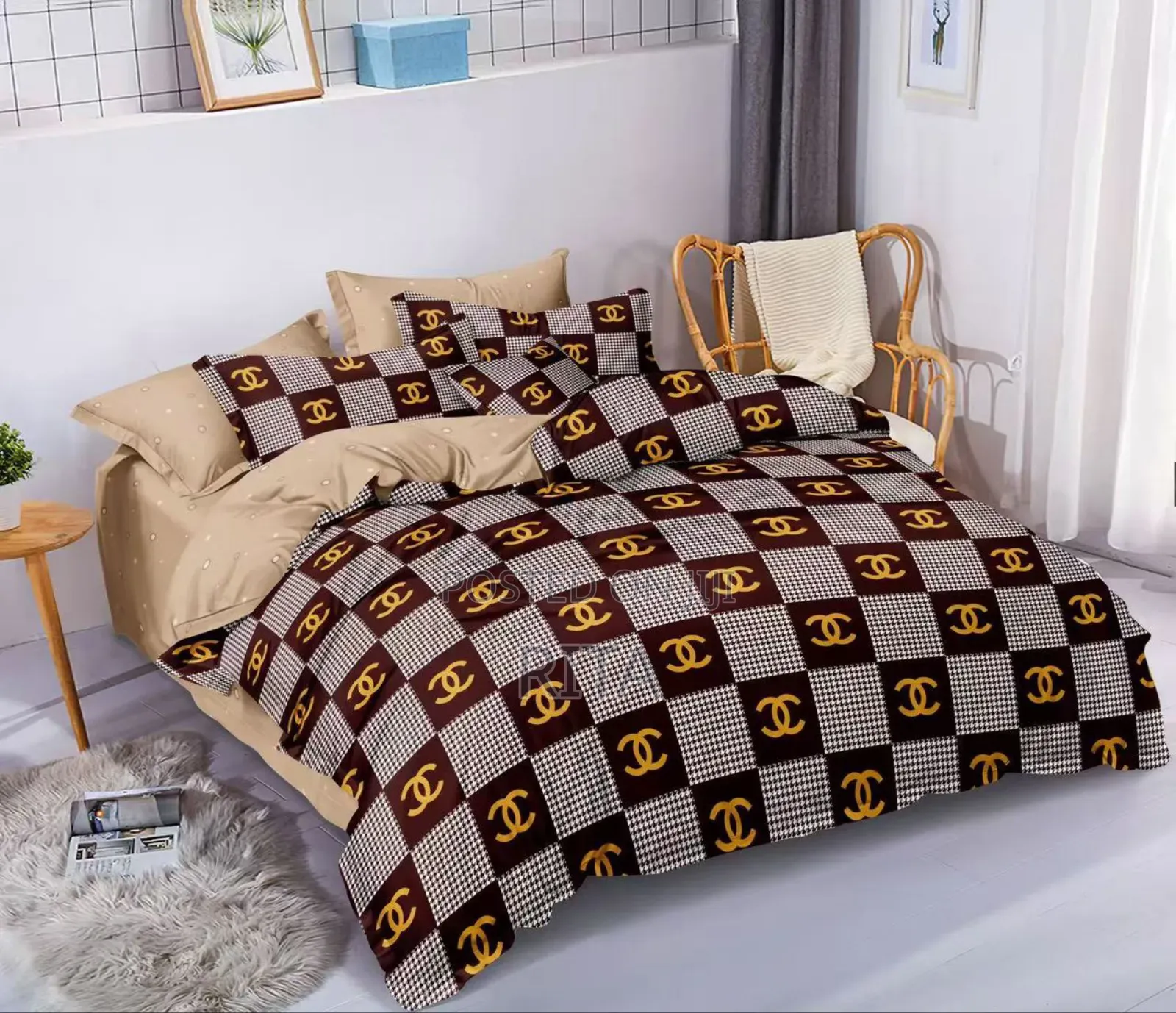 Quality 4 Pieces Set Bedsheet