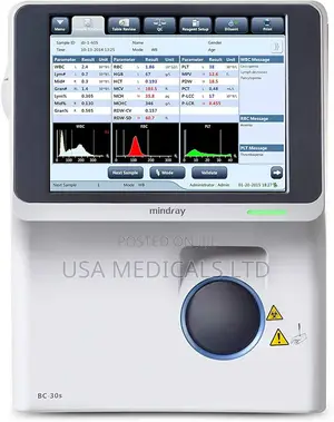 Hematology Analyzer Mindray Bc10, Bc30