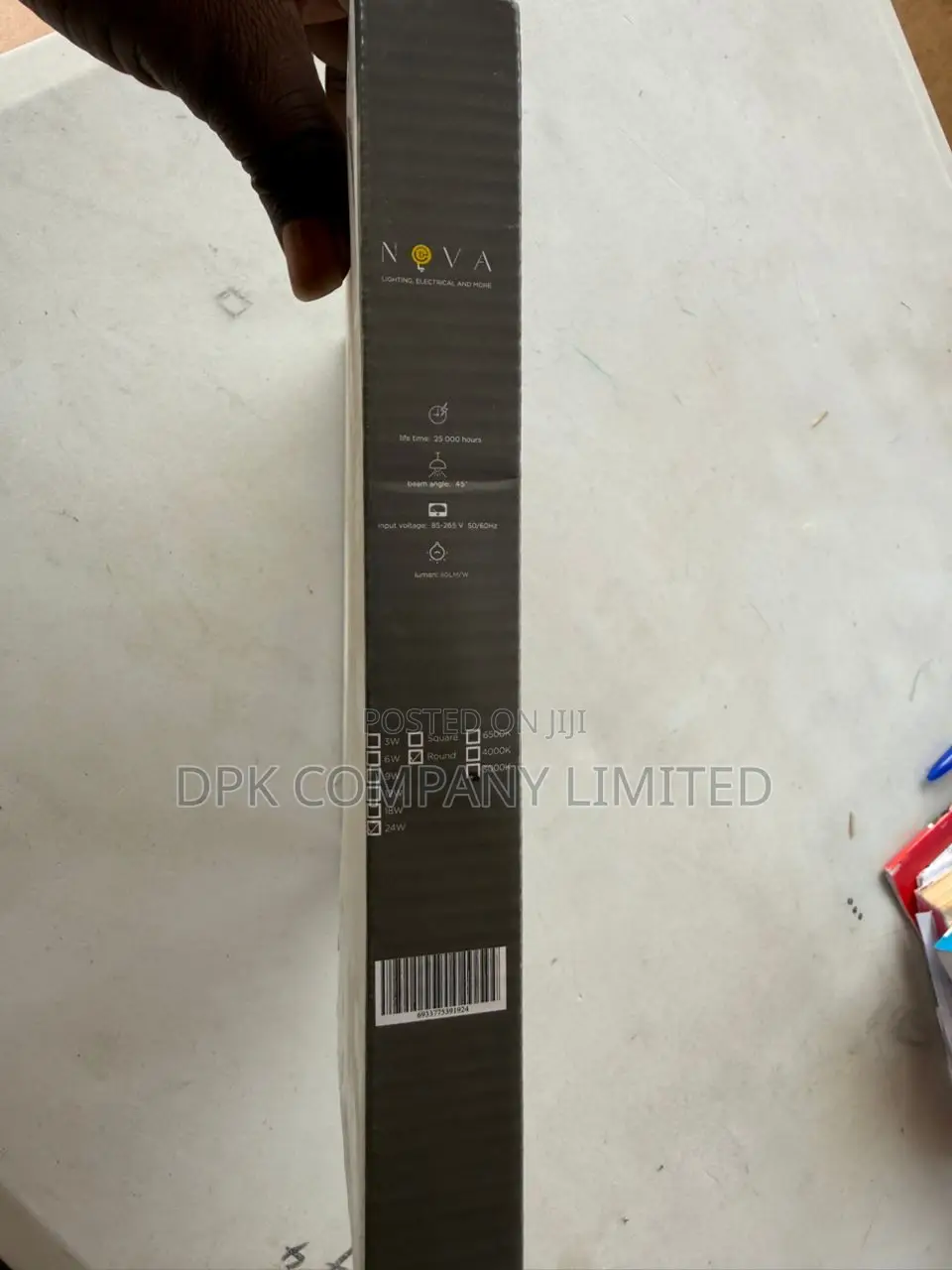 Led Panel Light,24w (Nova Lighting ,Warm Colour)