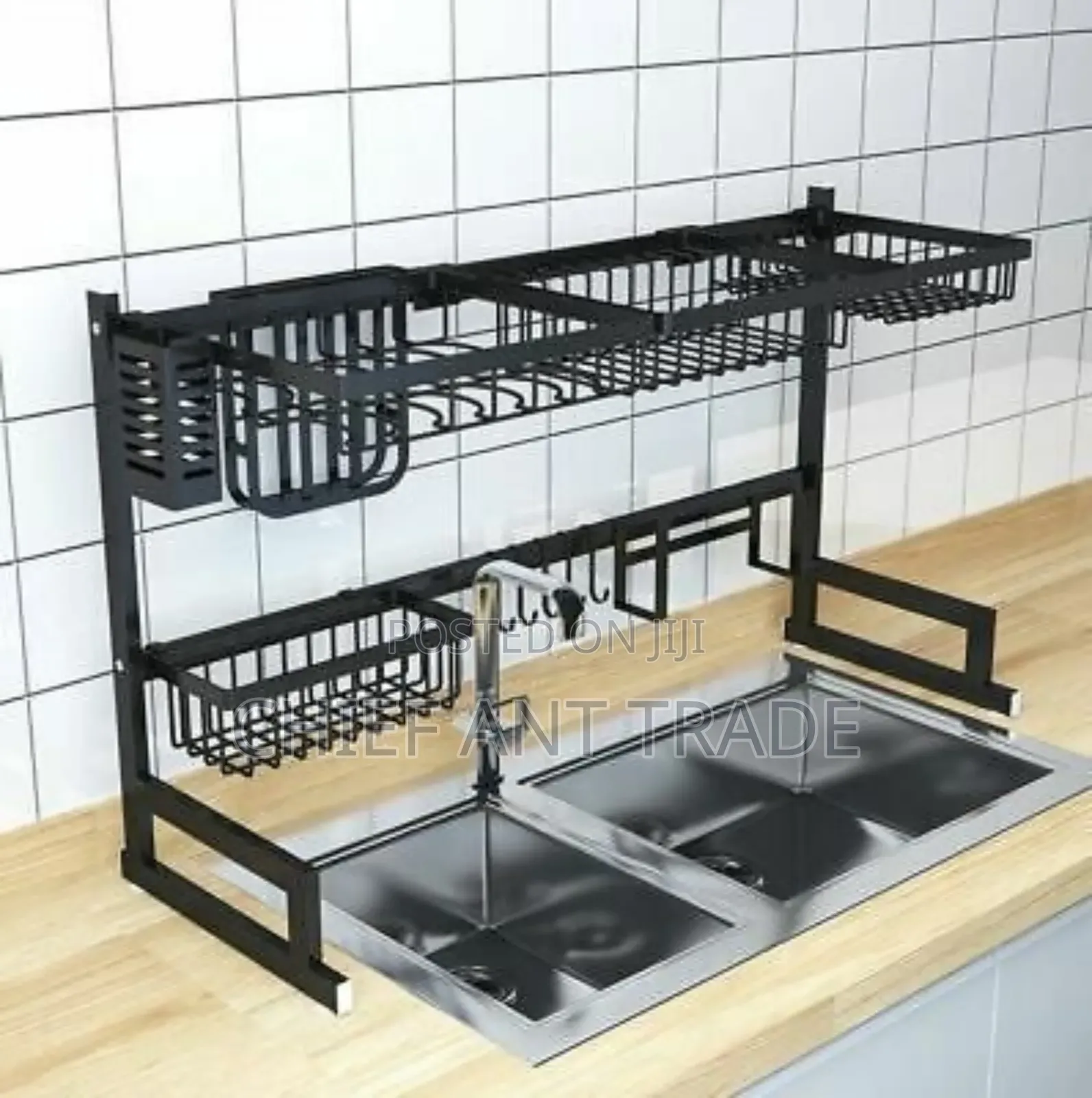 Kitchen Sink Rack 65cm Scj-8102-65gy