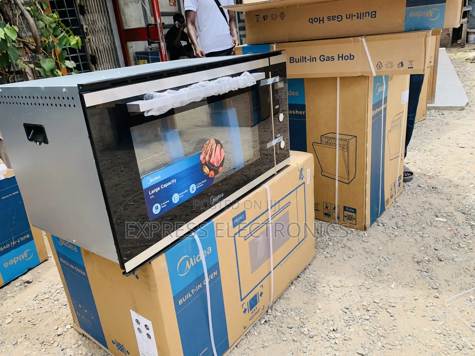 Mewly in Box 93m90d0 90cm Built in Midea