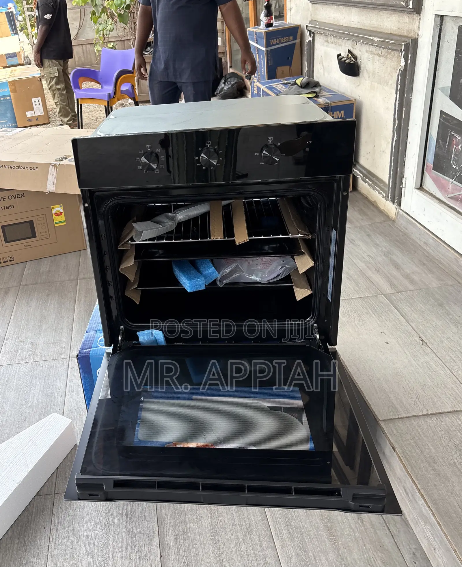 Brand New Midea 65m80m1004bk Built in Electric Oven(Tempered Glass)