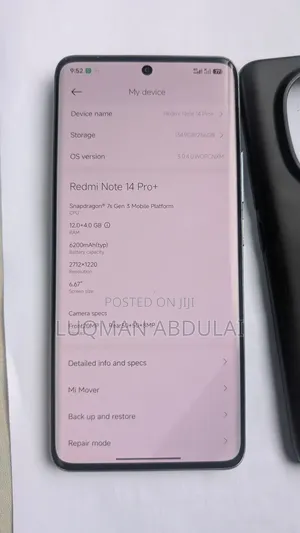 Xiaomi Redmi Note 14 Pro+ 256 GB Green