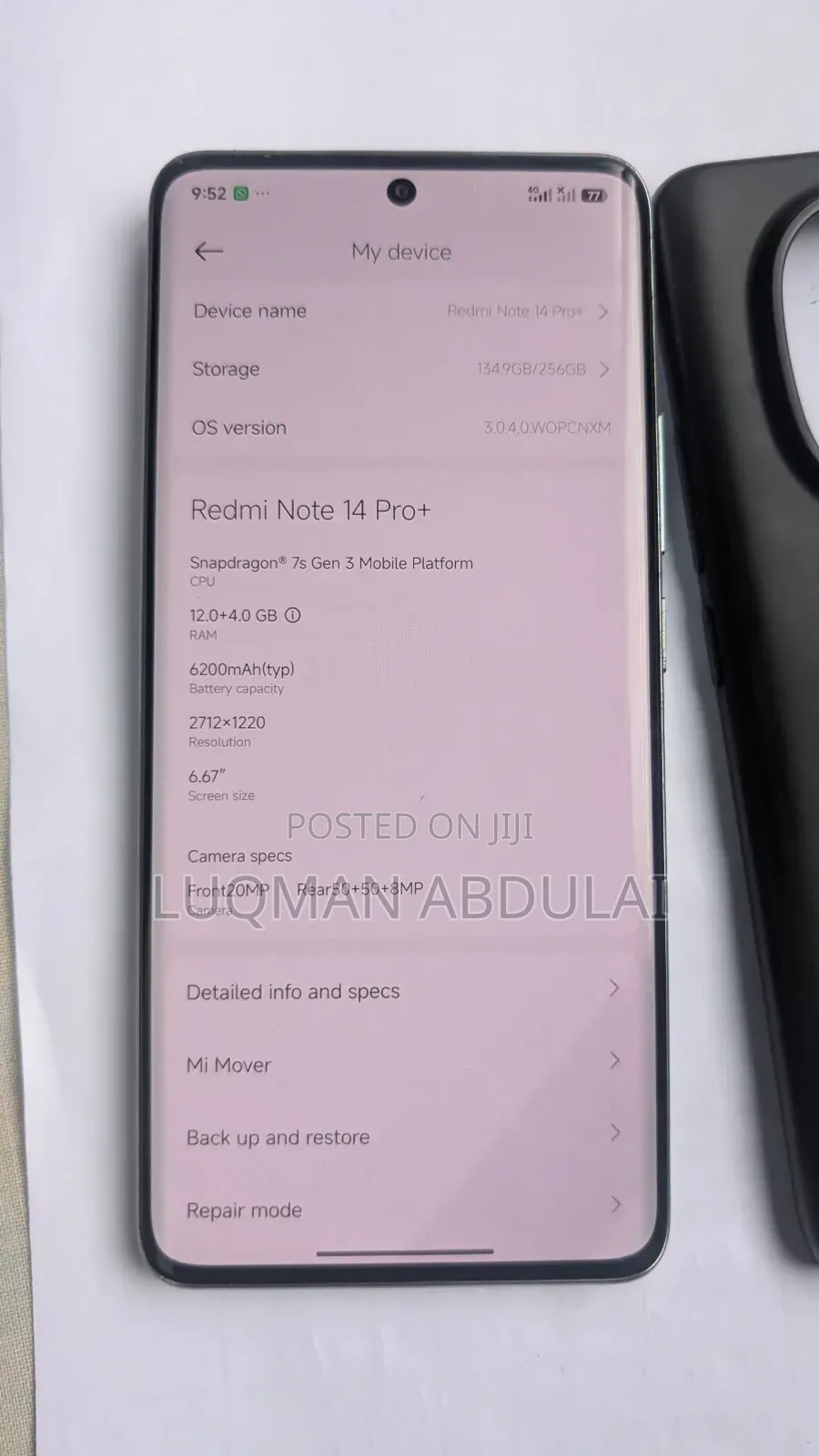 Xiaomi Redmi Note 14 Pro+ 256 GB Green