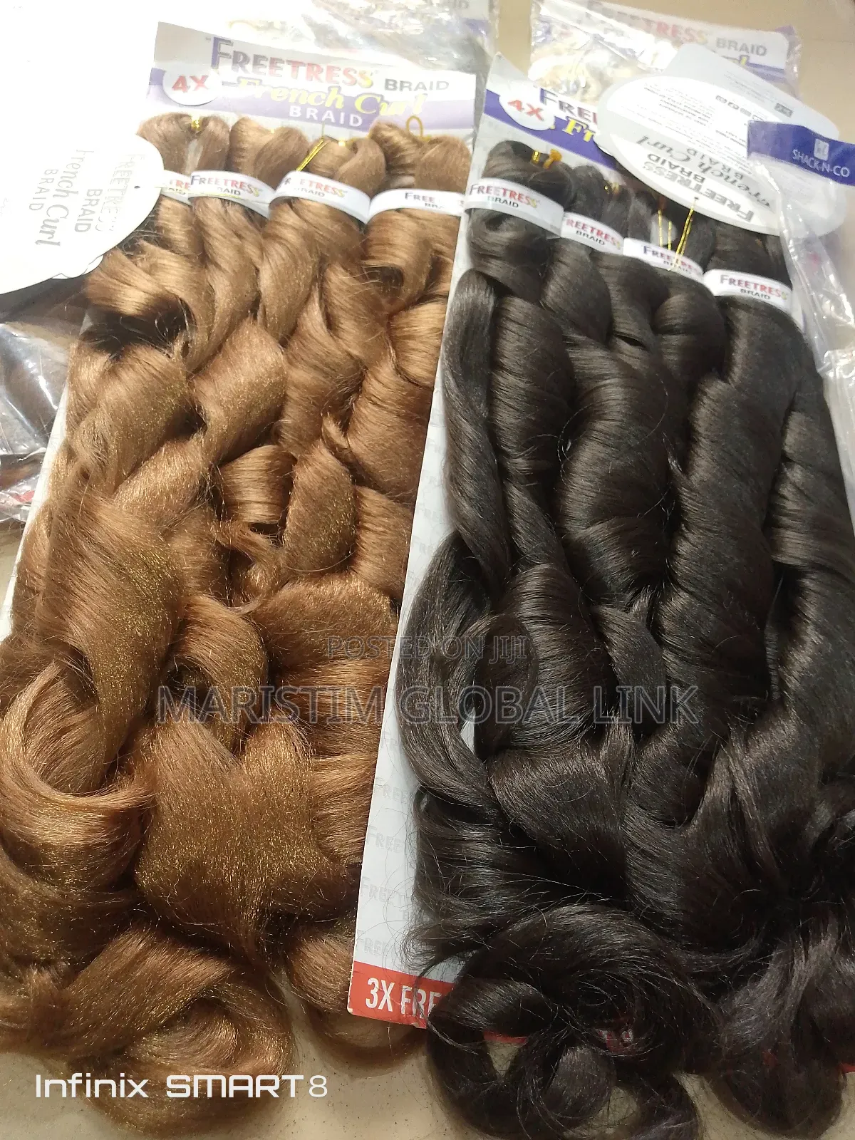 22" Freetress French Curl (4x) Hair Extension