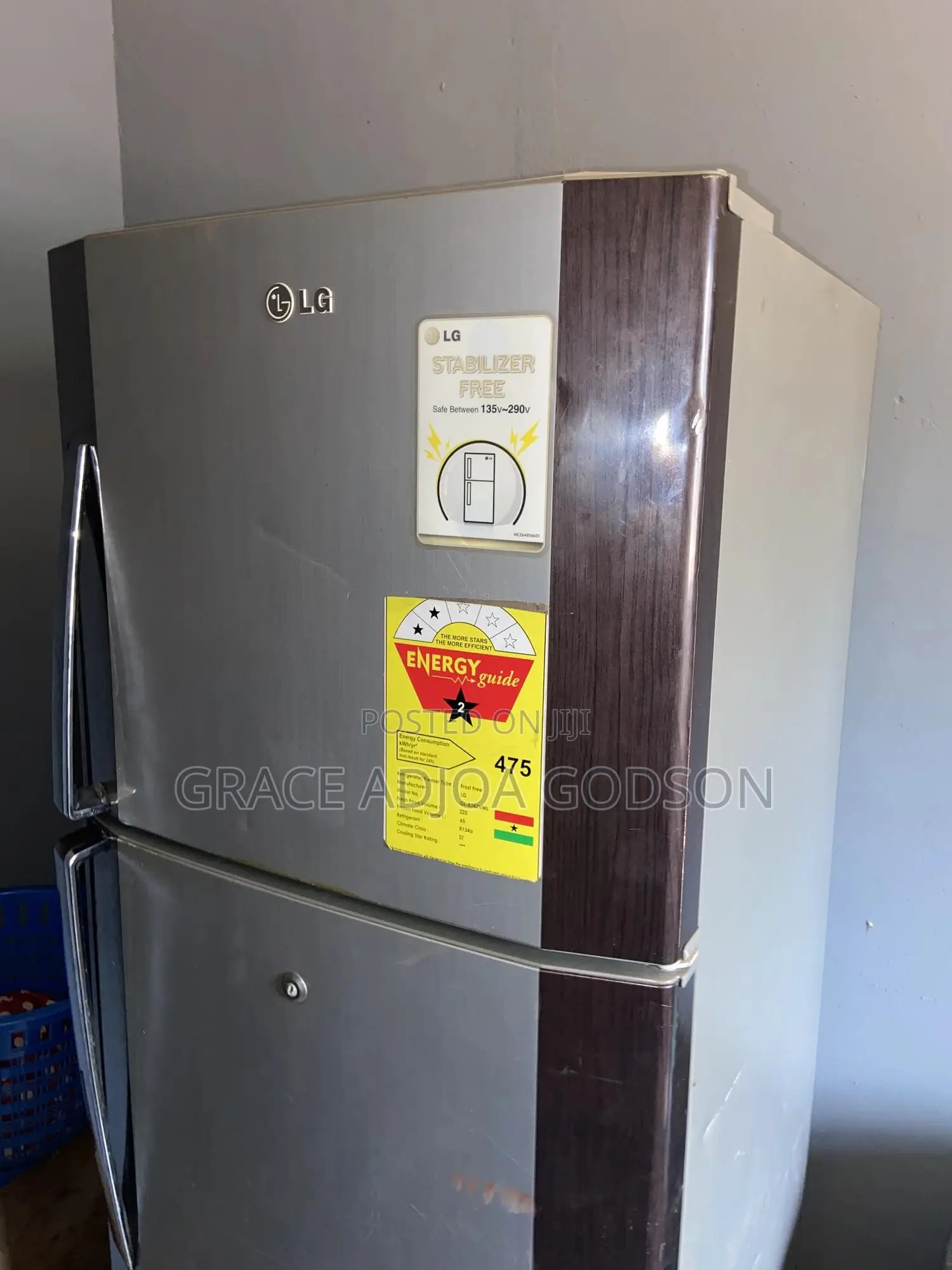 Lg Refrigerator 290litres