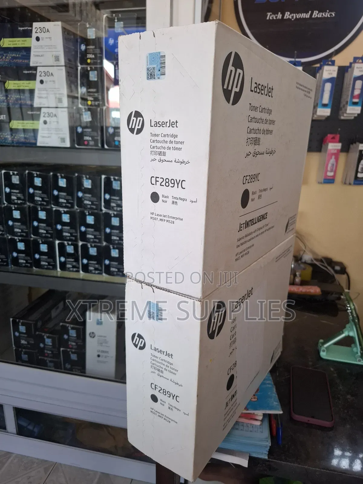 Hp 89y (Cf289yc) Original Toner 20,000 to 22,000 Pages Yield