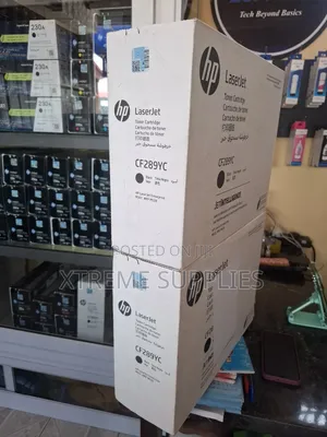 Hp 89y (Cf289yc) Original Toner 20,000 to 22,000 Pages Yield