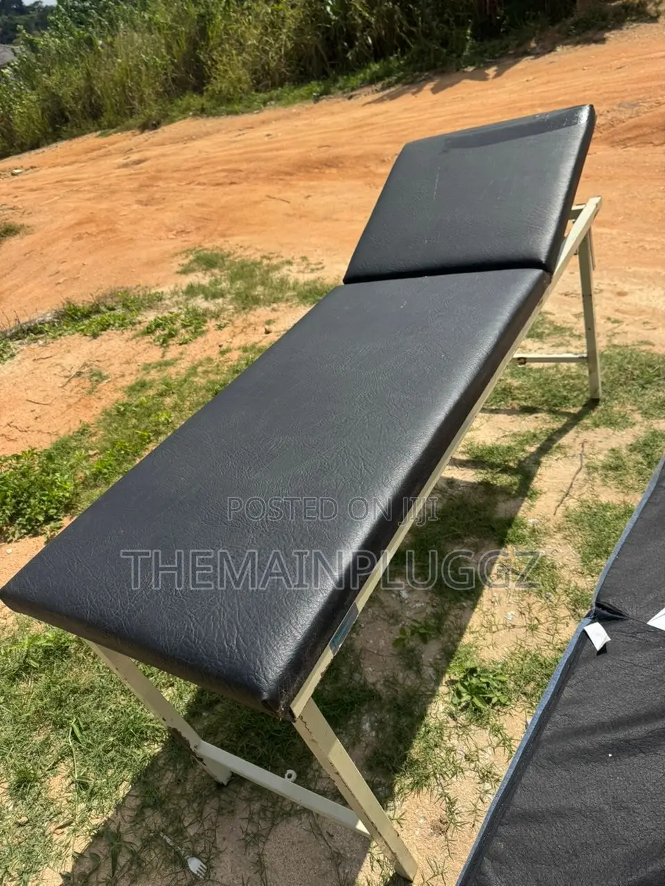 Genuine Leather Massage Bed
