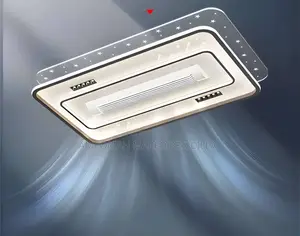 Blade-Less Ceiling Light With Movable Fan Function Like A.C