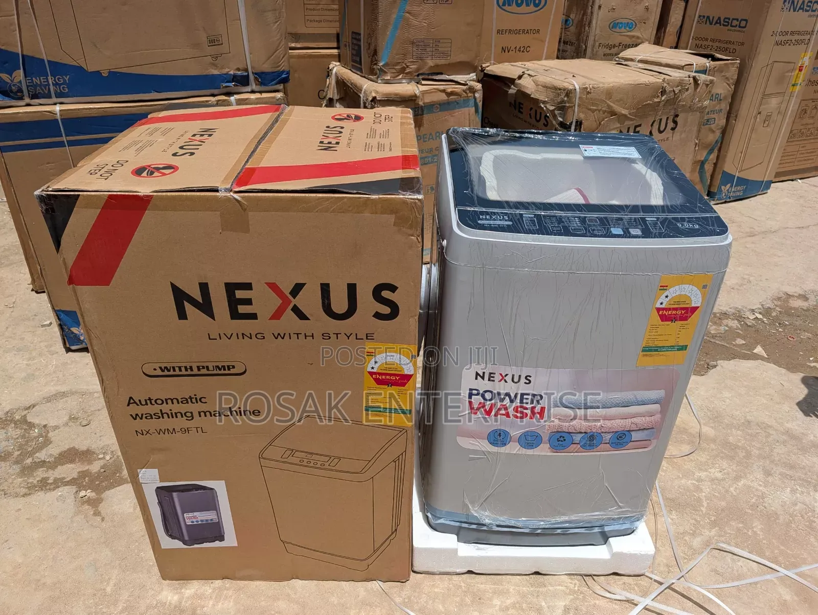 Nexus 9kg Top Load Fully Automatic Washing Machine