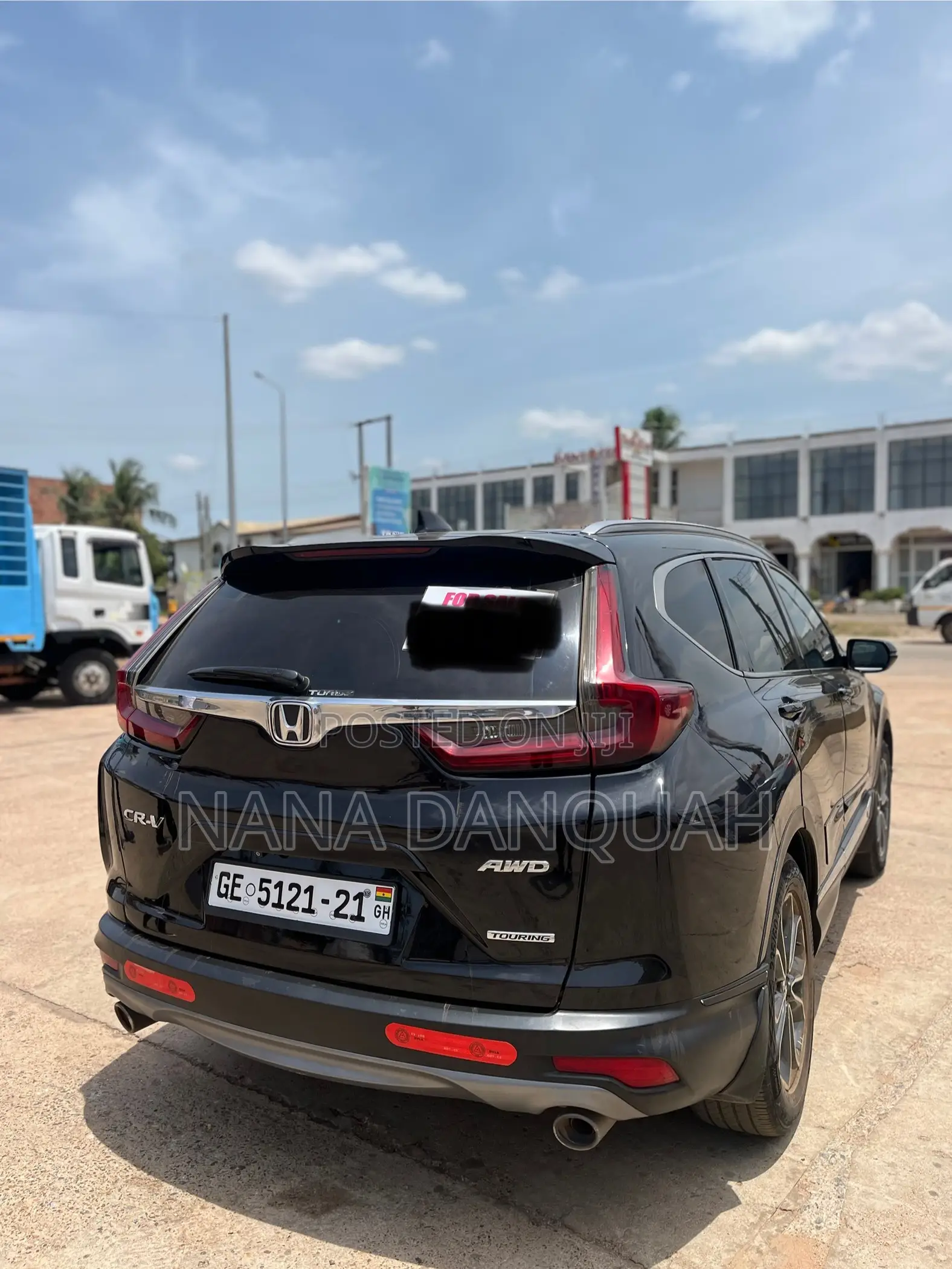 Honda CR-V Touring 4dr SUV (1.5L 4cyl CVT) 2017 Black