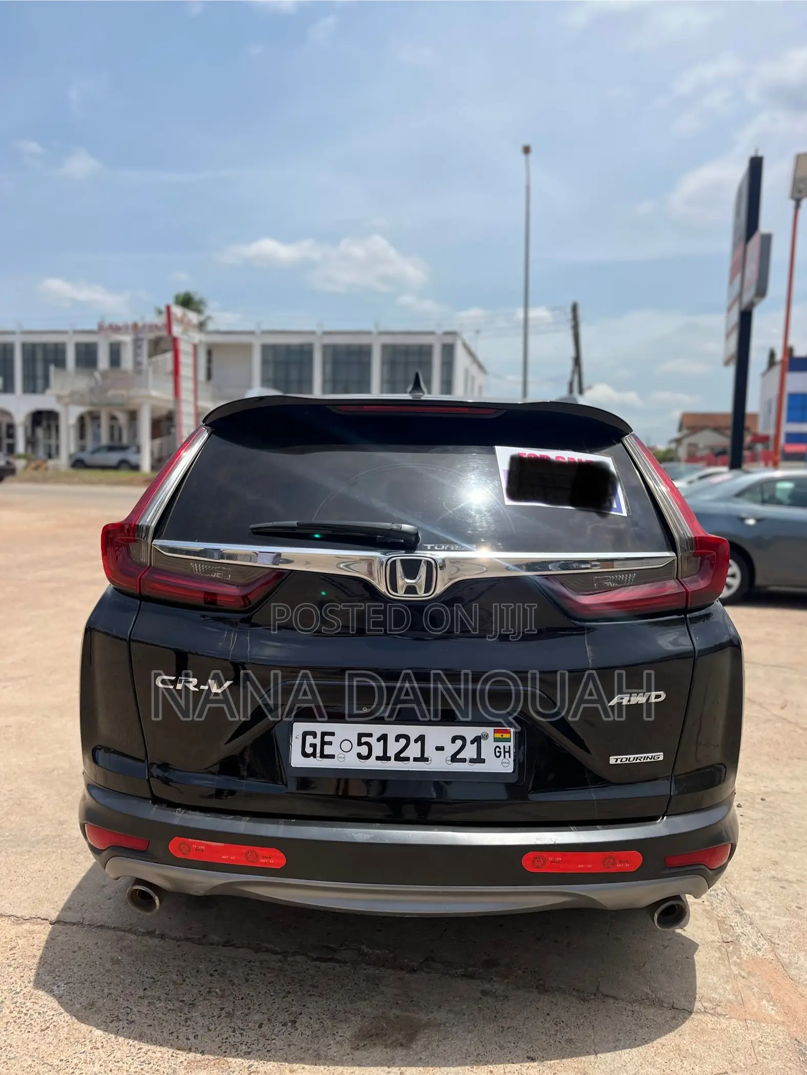 Honda CR-V Touring 4dr SUV (1.5L 4cyl CVT) 2017 Black