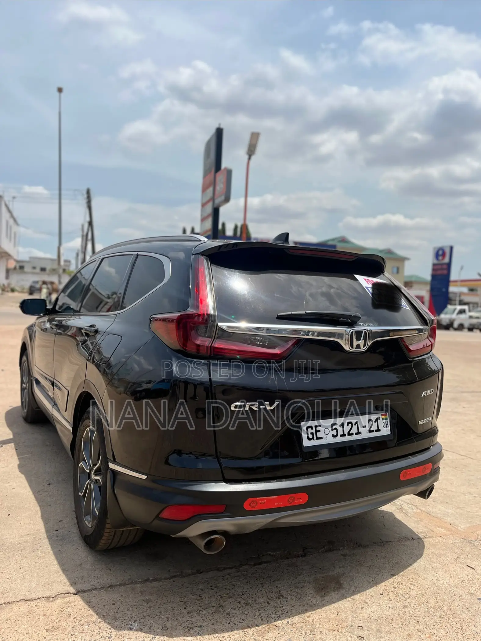 Honda CR-V Touring 4dr SUV (1.5L 4cyl CVT) 2017 Black