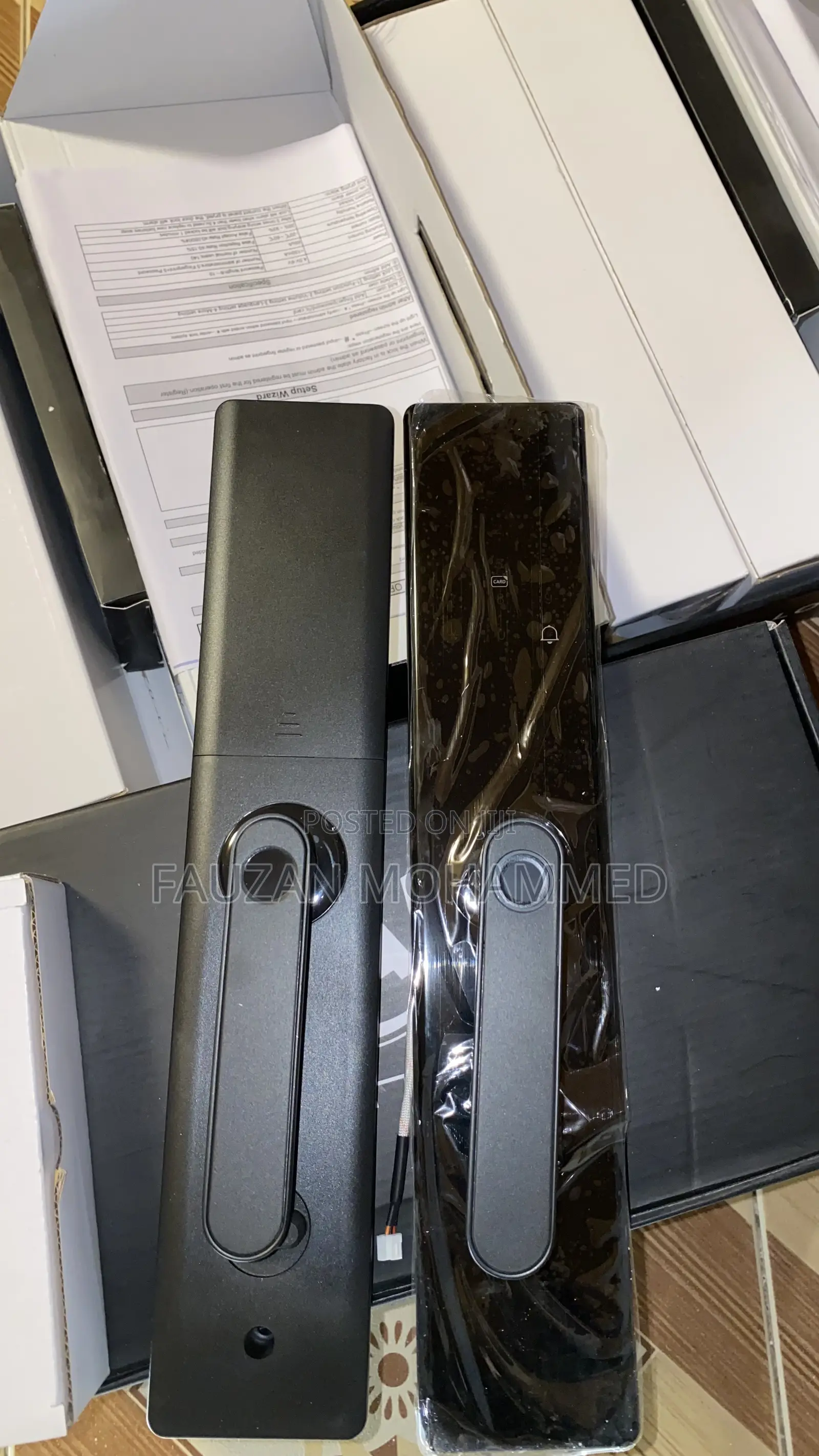 Smart Door Lock – Fingerprint | Pin | Card | App Control