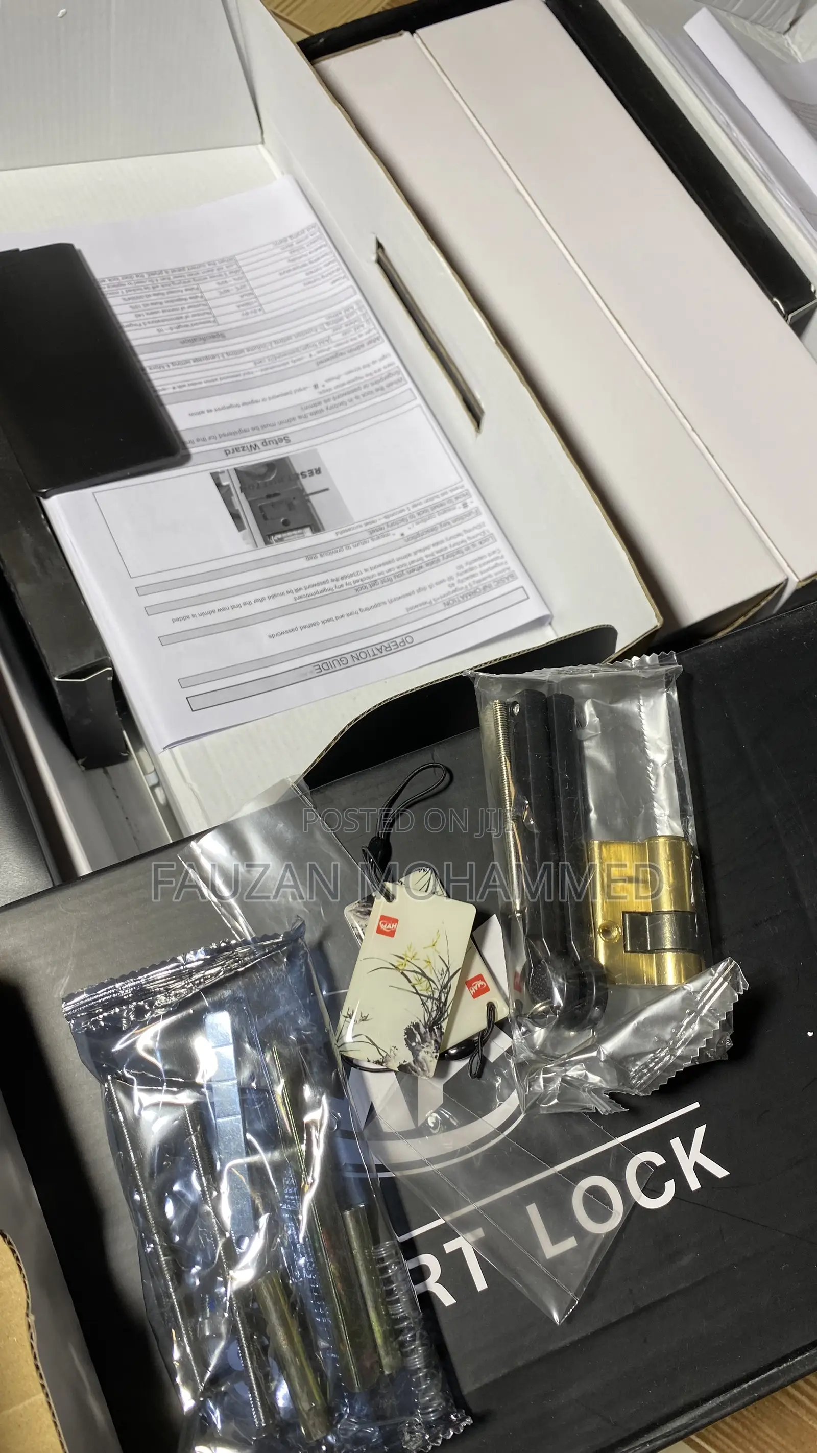 Smart Door Lock – Fingerprint | Pin | Card | App Control