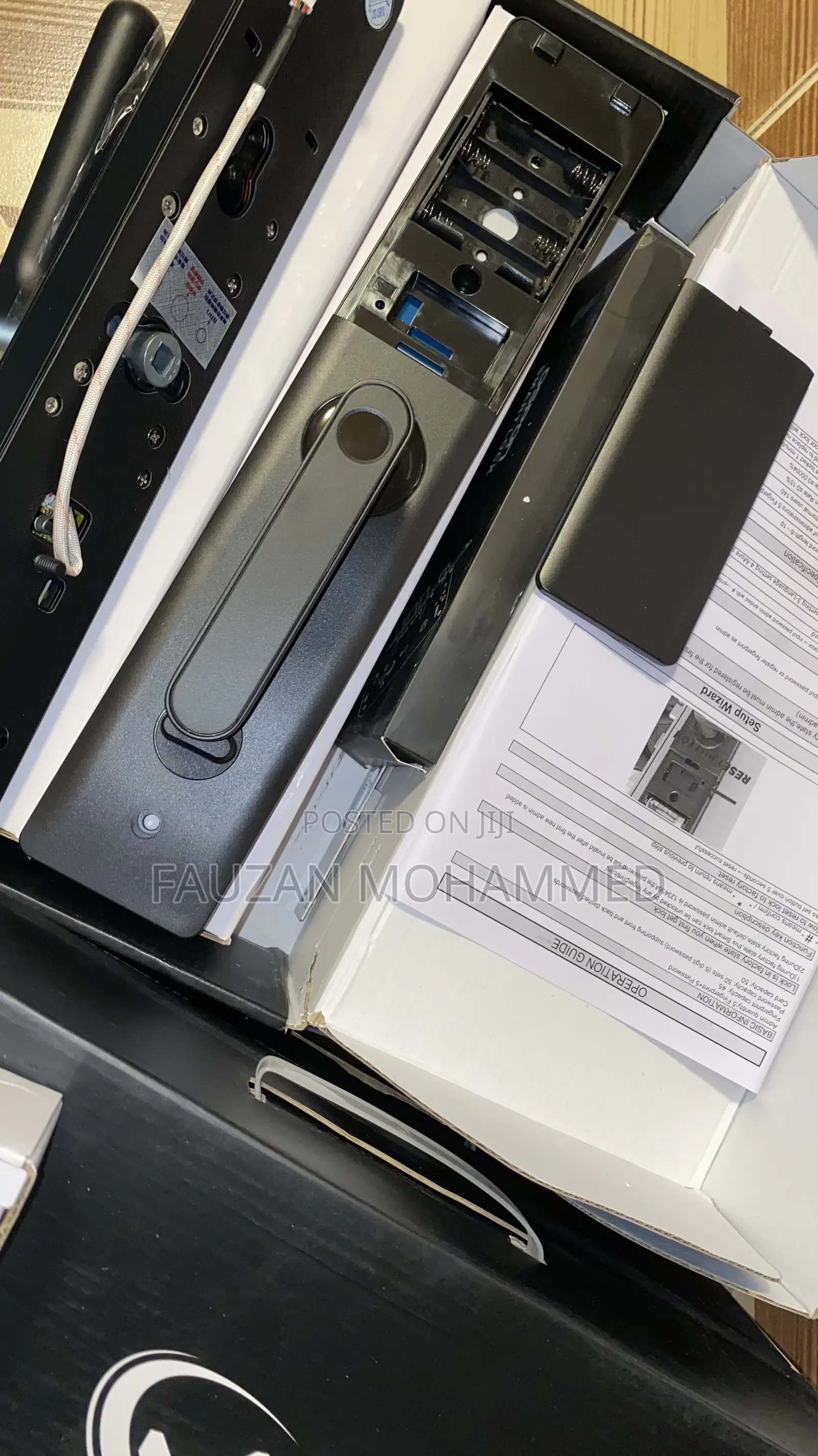 Smart Door Lock – Fingerprint | Pin | Card | App Control