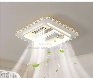 Luxury Bladeless A.C Fan With Light and Voice Control