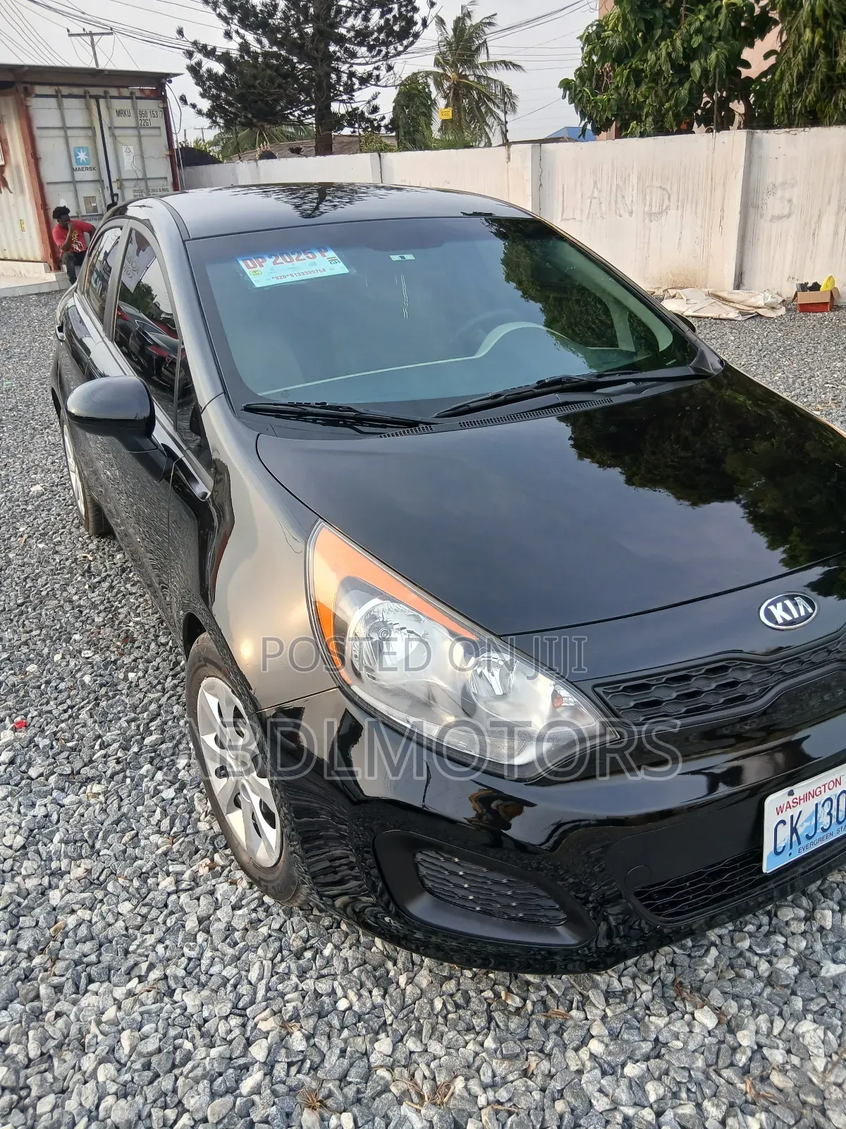 Kia Rio LX 4dr Hatchback (1.6L 4cyl 6A) 2013 Black