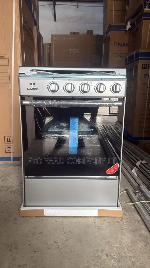 Powerful Cooking Nasco 4 Burner Gascooker With Oven