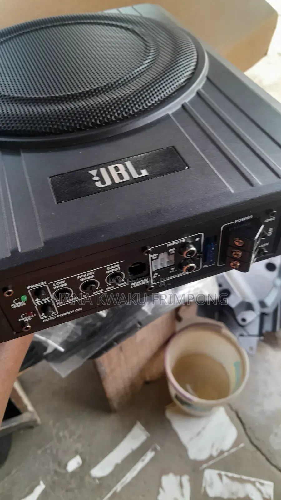 Flat Subwoofer (Jbl) 4500w Max Power for Cars Available