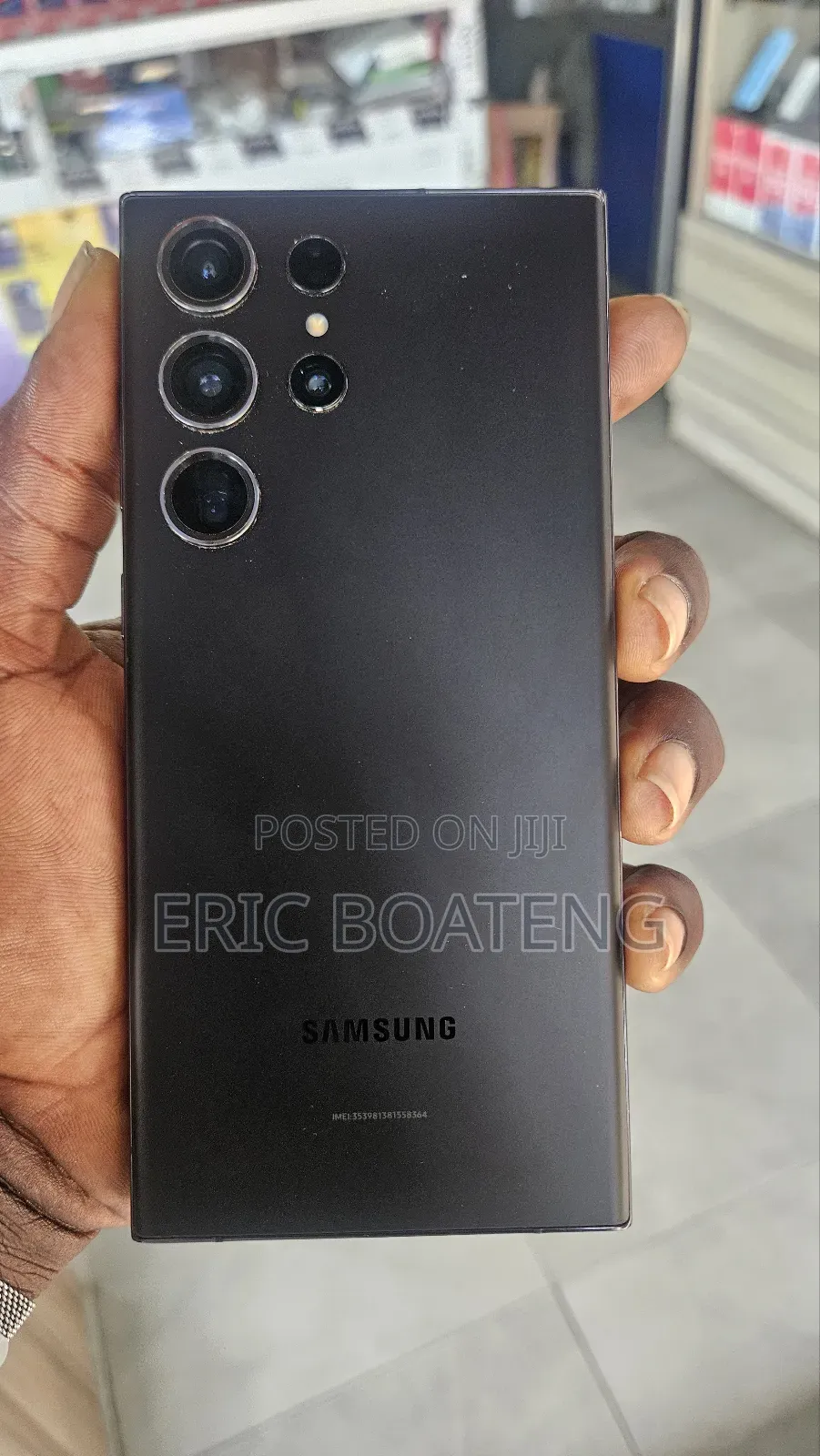 Samsung Galaxy S23 Ultra 256 GB Black
