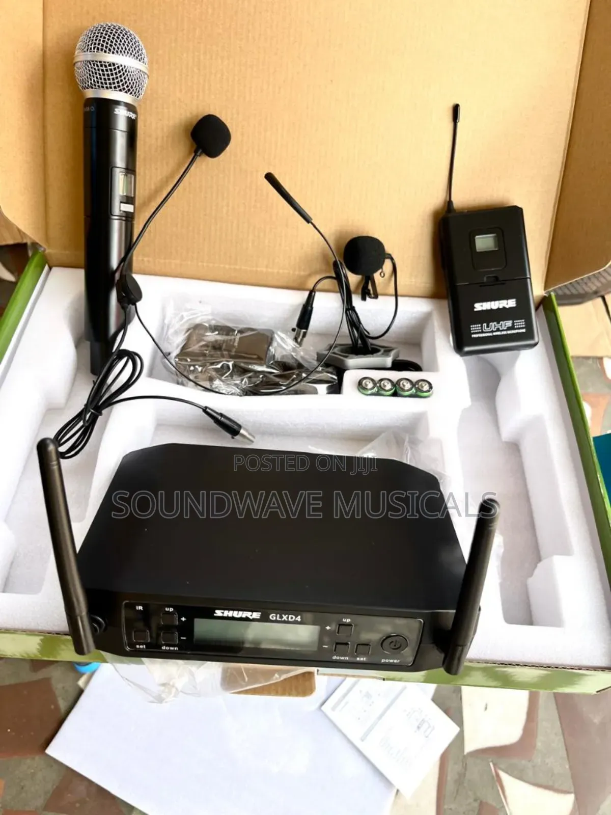 Shura Glxd4 (3 In1 Lapel, Headheld,Head Microphone
