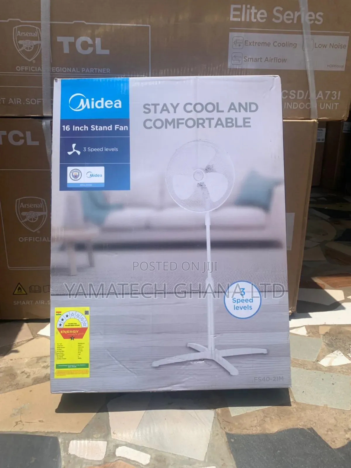 Quality Midea 16inch Floor Standing Fan