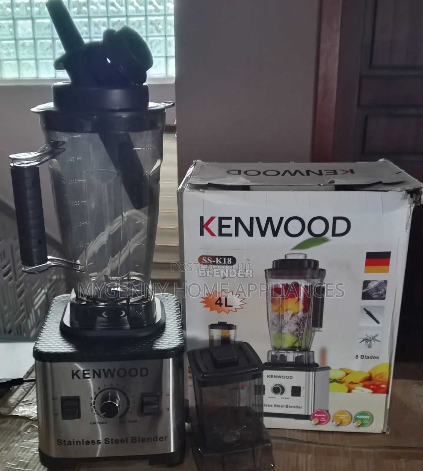 4l Commercial Kenwood Blender (15000watts)