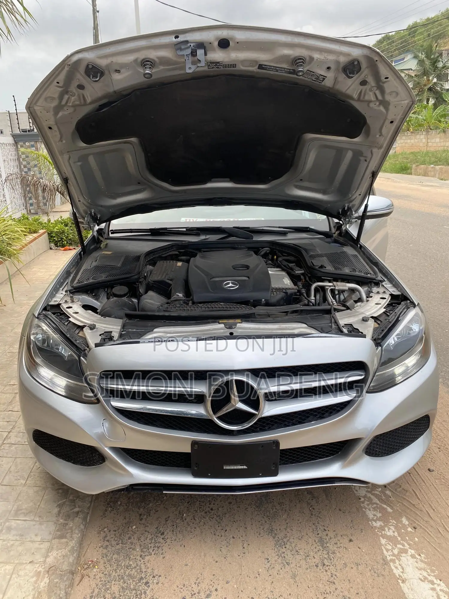 Mercedes-Benz C300 Base Sedan RWD (2.0L 4cyl 7A) 2017 Silver