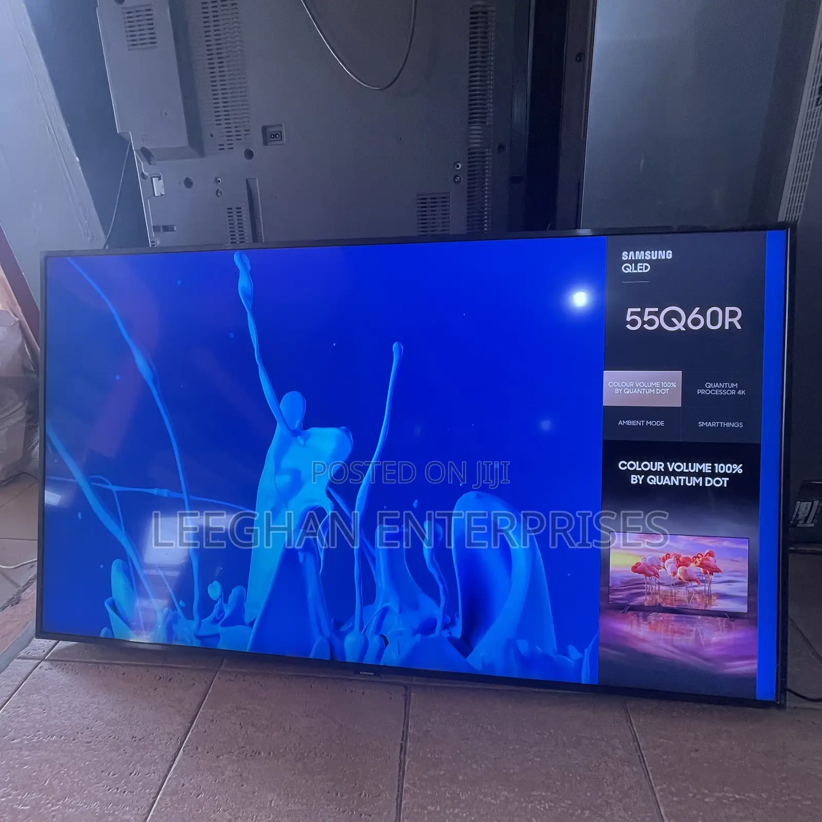 55 Samsung Qled 55q60r Smart Tv
